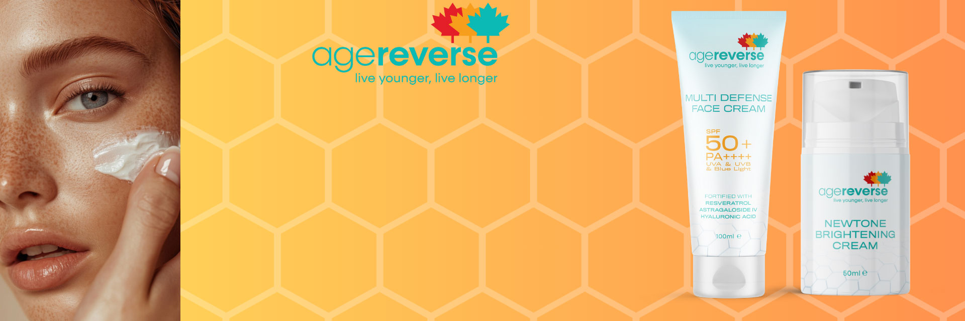 Agereverse Multi Defense Face Cream SPF 50+ PA++++
