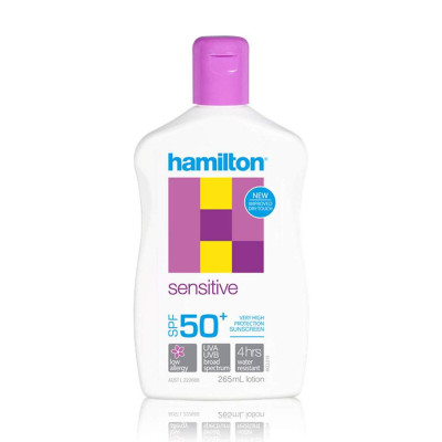 Hamilton Sensitive Lotion SPF50+, 265 ml